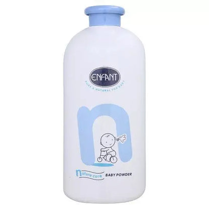 Enfant Nature Care Baby Powder 400g bottle front view.