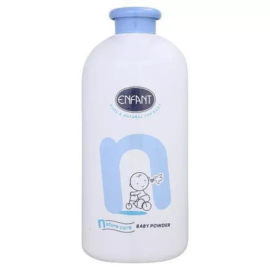 Enfant Nature Care Baby Powder 400g bottle front view.