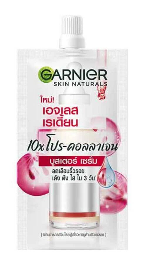 Garnier Pro Collagen Serum single sachet front view