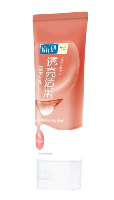 Hada Labo Softening Face Wash creamy foaming cleanser packaging 100g