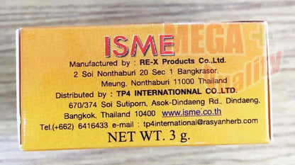 ISME Herbal Face Cream Curcuma Plai Tanaka Manufacturer and Product Details