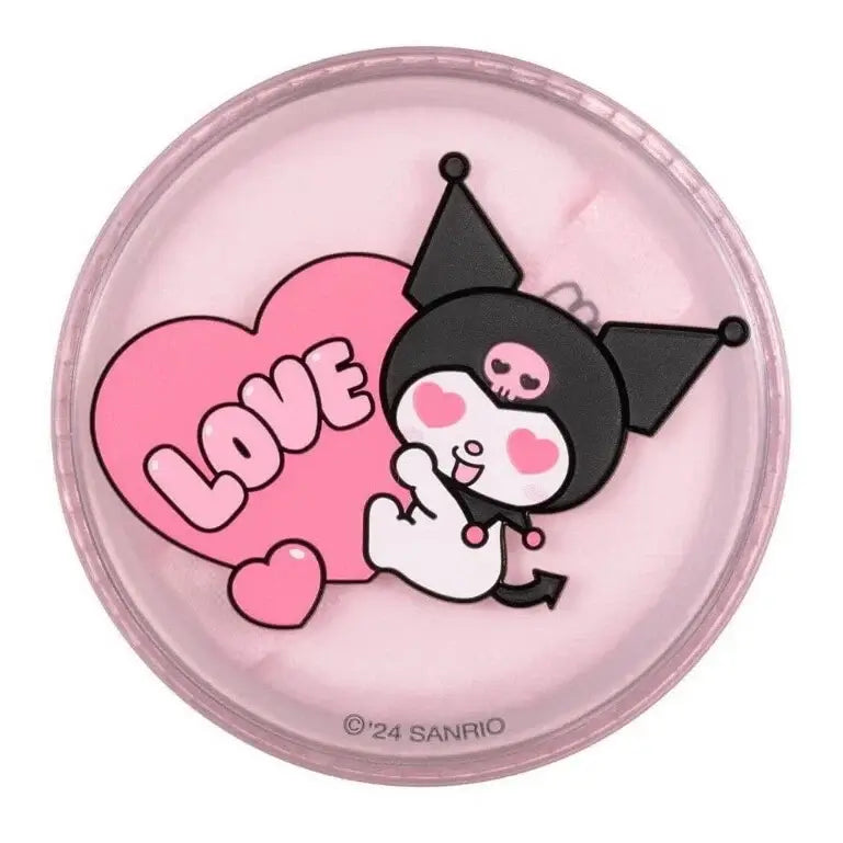 Innisfree Kuromi Powder Love Edition No Sebum Mineral Powder Compact with Pink Heart Design