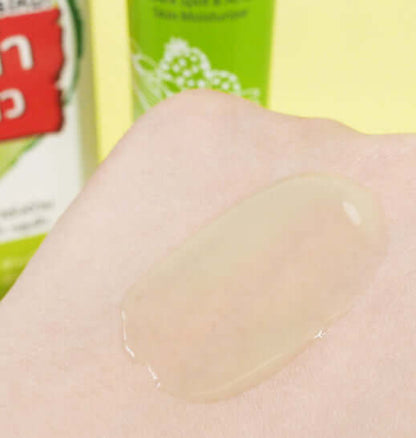 Jula's Herb Moringa Smooth Gel Serum Lightweight Texture Swatch on Skin