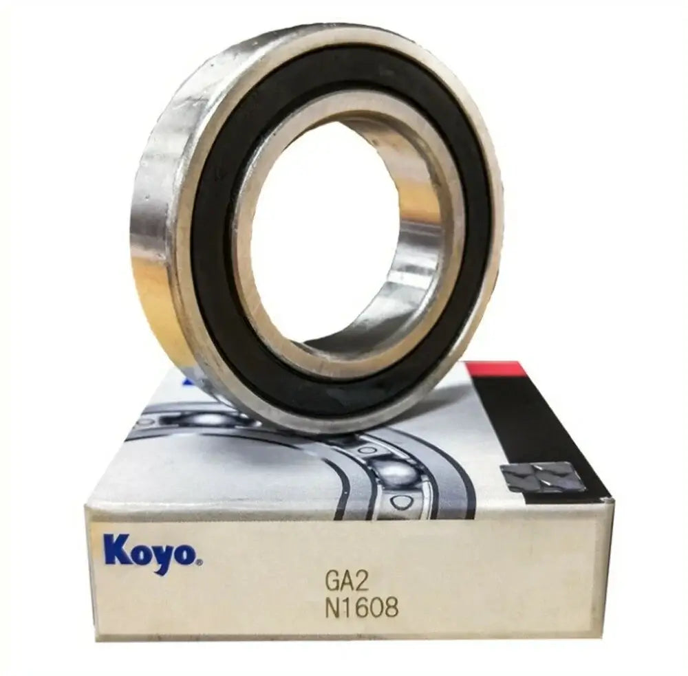 KOYO 6203-2RS Bearing deep groove ball bearing with rubber seal on packaging 17x40x12mm
