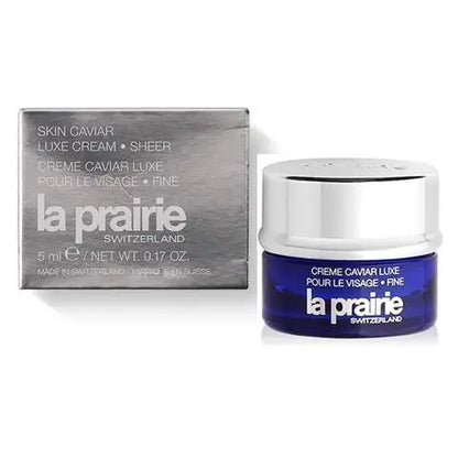 La Prairie Skin Caviar Cream Luxe Face Moisturizer 5ml with Box Front View