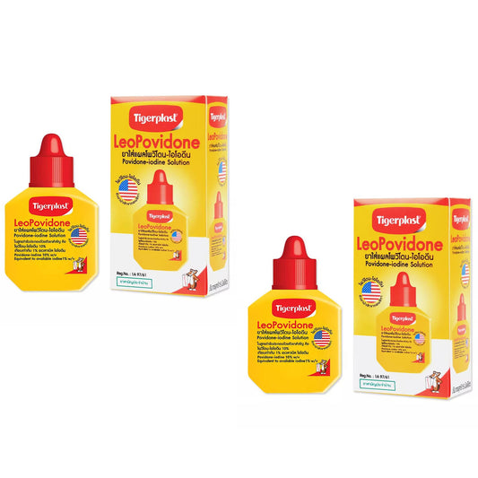 Leopovidone Povidone Iodine Solution 2x15cc 10 Percent First Aid Antiseptic