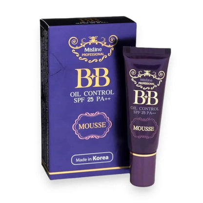 Mistine BB Mousse Professional oil control foundation tube with packaging box