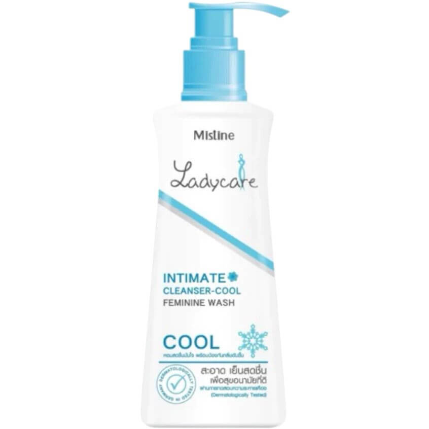 Mistine Intimate Cleanser LadyCare Cool Feminine Wash Pump Bottle