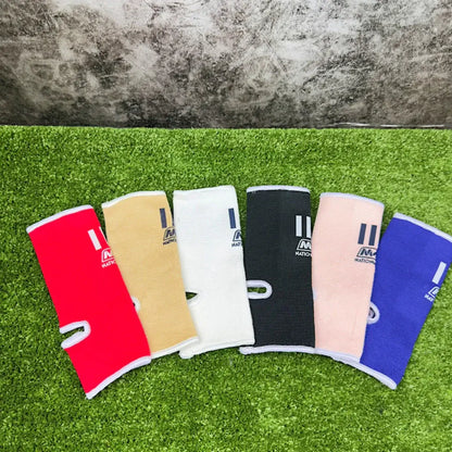 Nationman Ankle Guard in multiple colors for Muay Thai, boxing, and MMA ankle support.