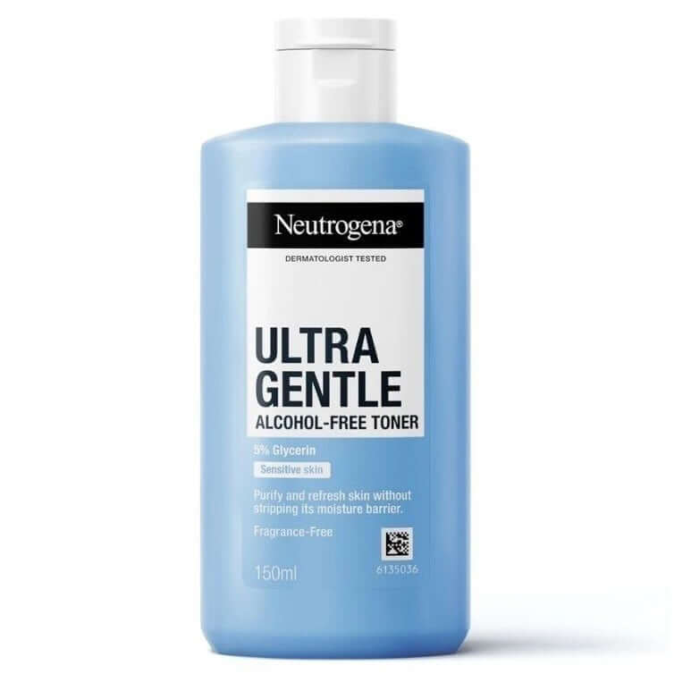 Neutrogena Alcohol Free Toner front view bottle packaging 150mL