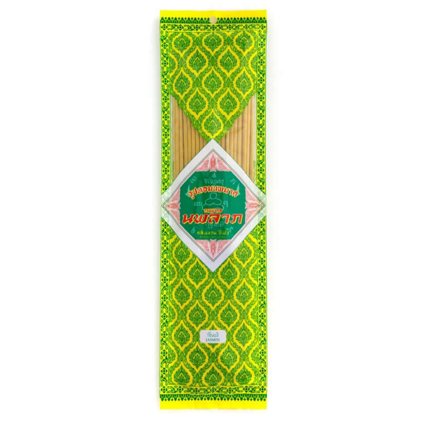 Noppamas Incense Sticks authentic Thai jasmine full packaging front view