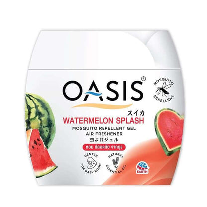 OASIS Mosquito Repellent Gel Watermelon Splash front container packaging