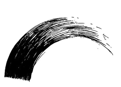 ODBO BQ Cover Mascara black curved curling brush close up