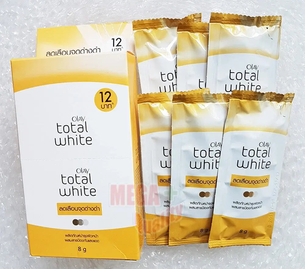 Olay Total White Spot Cream facial nourishment sachet set with UV protection