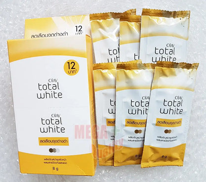 Olay Total White Spot Cream facial nourishment sachet set with UV protection