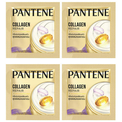 Pantene Collagen Conditioner Pro V 3 Minute Miracle Sachet Packaging Set
