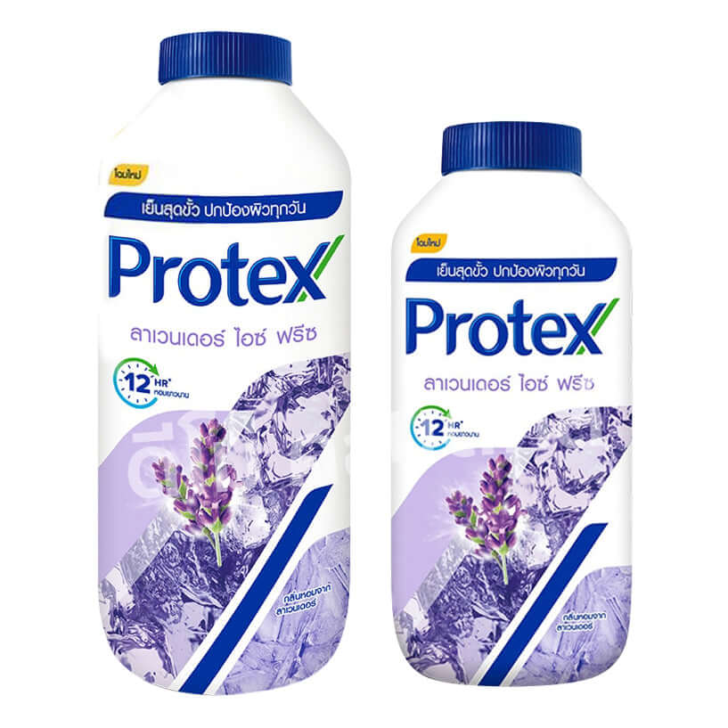 Protex Cooling Powder Lavender Ice Freeze twin bottles set
