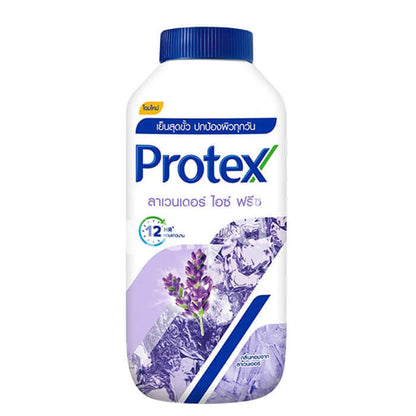 Protex Cooling Powder Lavender Ice Freeze 140g single bottle product image