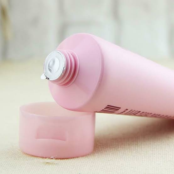 R Series Hand Body Lotion safety foil seal under opened cap