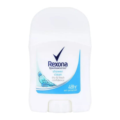 Rexona Shower Clean Stick Women Deodorant 48HR Dry Freshness 20g