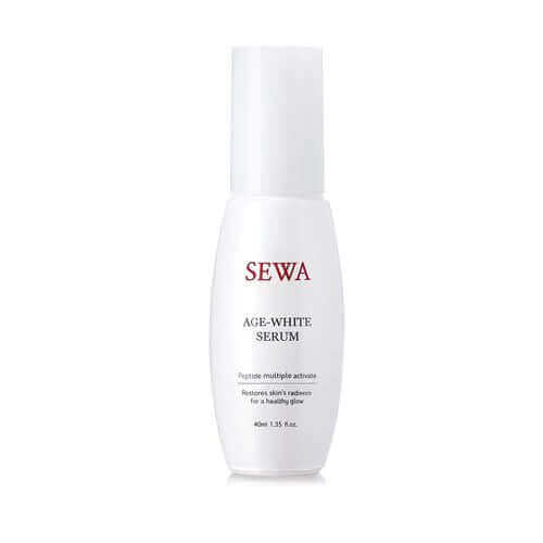 SEWA Age White Serum single 40ml bottle isolated on white background