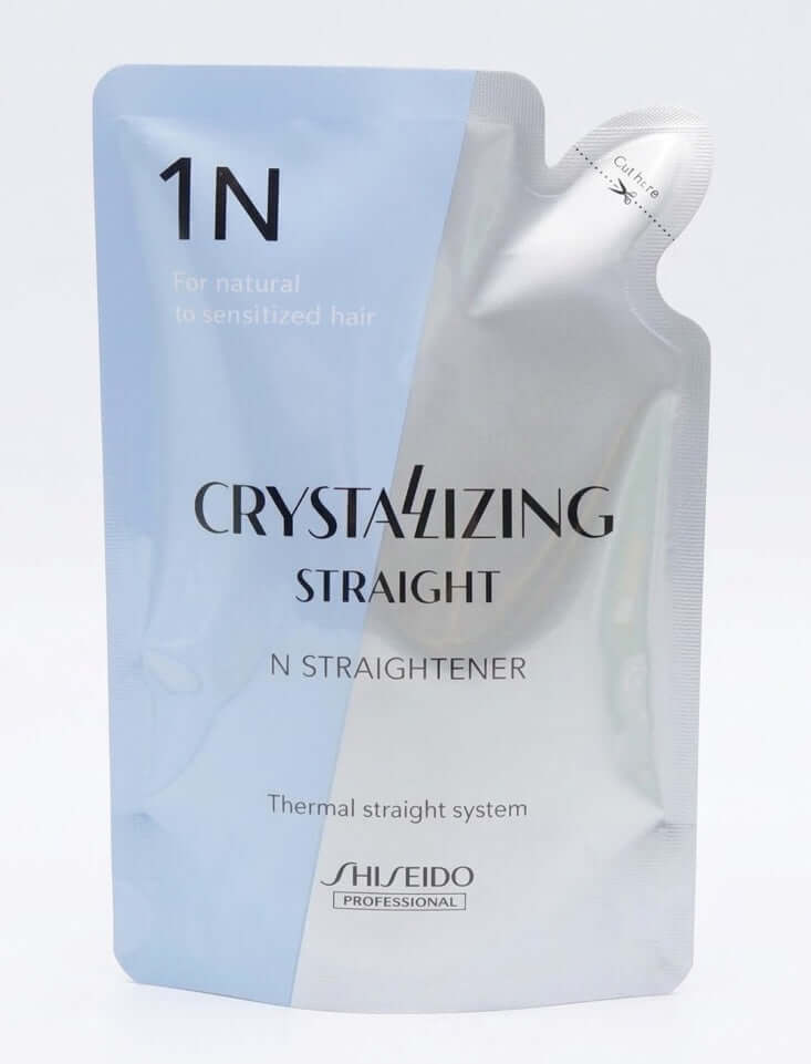 Shiseido Crystallizing Straight 1N Straightener cream pouch 125g for sensitized hair