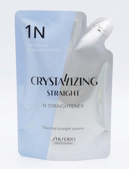 Shiseido Crystallizing Straight 1N Straightener cream pouch 125g for sensitized hair