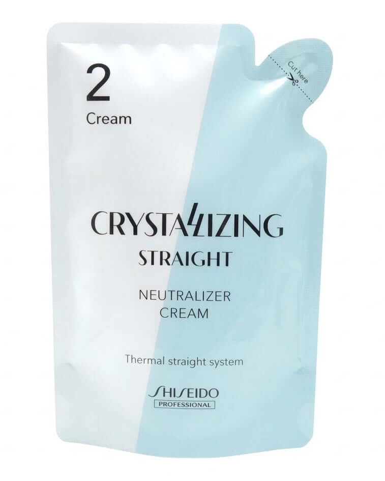 Shiseido Crystallizing Straight 2 Neutralizer cream pouch 125g front view
