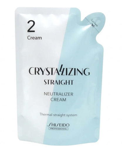 Shiseido Crystallizing Straight 2 Neutralizer cream pouch 125g front view
