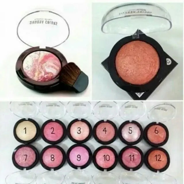 Sivanna Colors Fantastic Blusher Multiple Color Shades Collection Showcase