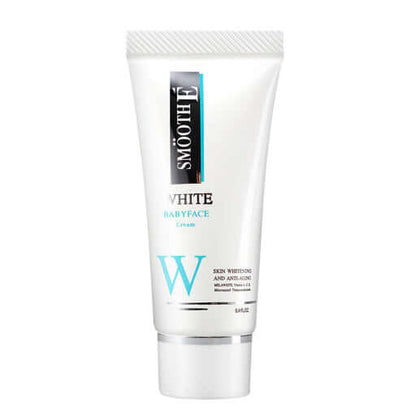 Smooth E White Babyface Cream 12g Front View Tube