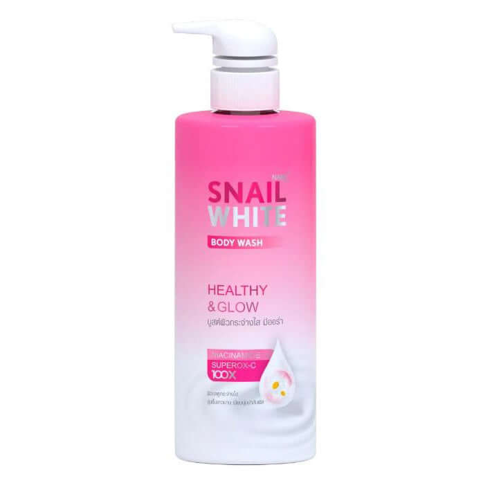 Snail White Body Wash Healthy Glow Niacinamide Superox C Formula 500ml