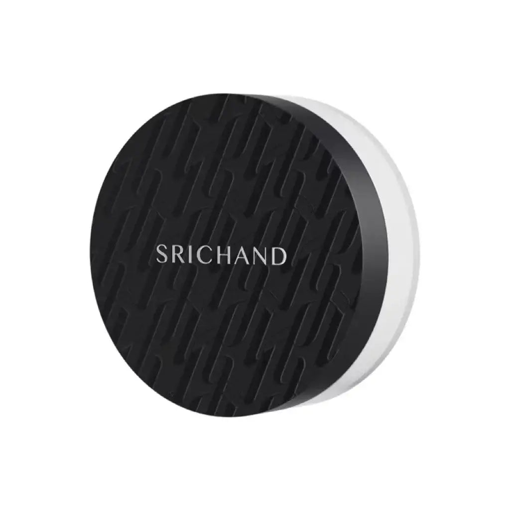 Srichand Oil Control Powder black compact lid with embossed pattern