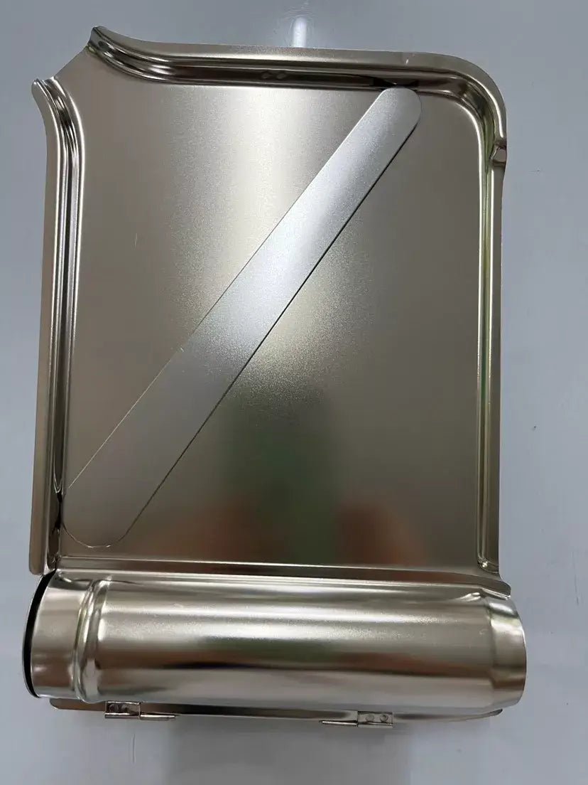Stainless Steel Pill Counting Tray with spatula for efficient tablet counting and handling.