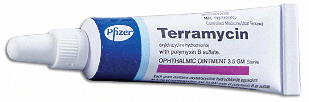 TERRAMYCIN 3.5 Gm Eye Care Ointment For Cat Cattle Dog Horse Infection Eye Drop