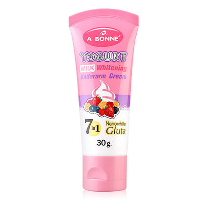 A BONNE Underarm Cream Yogurt Milk 30g tube product front display