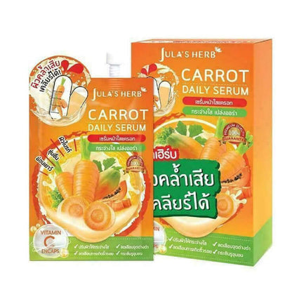 Jula's Herb Carrot Serum Vitamin C Facial Serum Sachet Pack