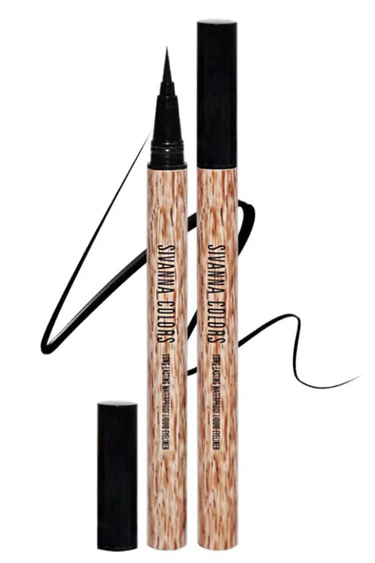 Sivanna Colors Eyeliner brush tip liquid eyeliner HF775 precision applicator close up