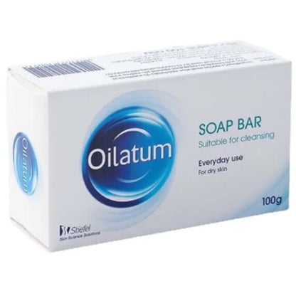 OILATUM SOAP BAR DRY SKIN product packaging front view 100g gentle cleansing soap bar