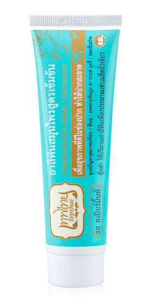 Tepthai Herbal Toothpaste Spearmint tube product view 70g