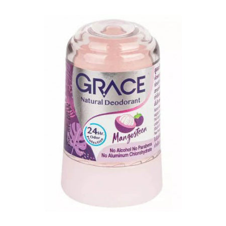 Grace Mangosteen Crystal Deodorant 70g natural herbal roll on for odor protection