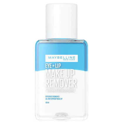 Maybelline Eye Lip Remover 40ml waterproof makeup remover 150ml packaging front