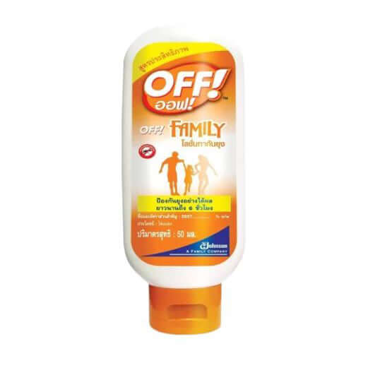 OFF Family Mosquito Lotion 6 Hours Protection DEET 15% Repellent Tube