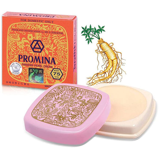 Promina Ginseng Pearl Cream for freckles acne dark spots whitening with pearl powder