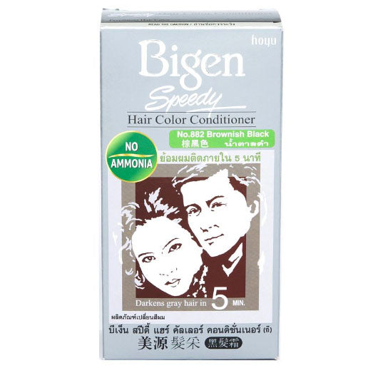 Bigen Speedy Hair Color conditioner packaging front product display