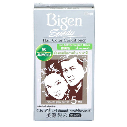 Bigen Speedy Hair Color conditioner packaging front product display