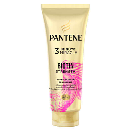 Pantene 3 Minute Miracle Biotin Strength conditioner front packaging 70ml