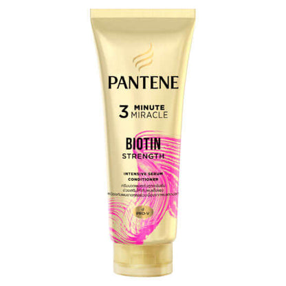 Pantene 3 Minute Miracle Biotin Strength conditioner front packaging 70ml