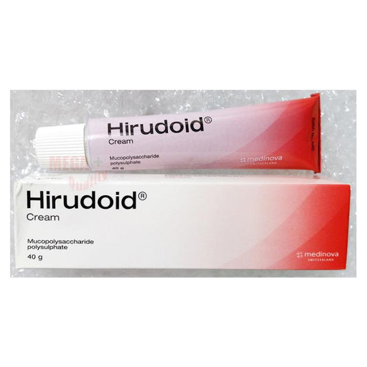 Hirudoid Cream 40g for Scars Bruises Varicose Veins Anti Inflammation Burns Treatment