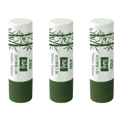 Paikhoo Herbal Inhaler pack of 3 Thai herbal nasal inhaler for dizziness and congestion relief
